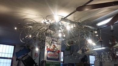 lampadari coppia led +3 applique da bar di design 