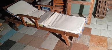 Lettino prendi sole.