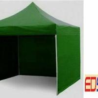 Set 3 pareti laterali singole 3x3 verdi per gazebo