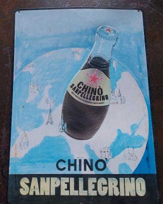 TARGA VINTAGE CHINO' SANPELLEGRINO