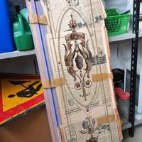 Coppia composta da 2 vetri '900