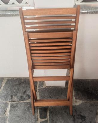 Tavolo con 6 sedie da esterno