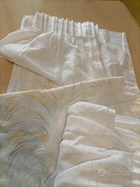 coppia tende vintage cm184x275