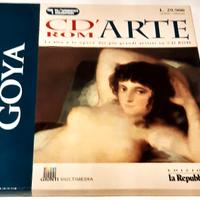 Cd Rom Arte Goya Giunti Multimedia per Mac PC