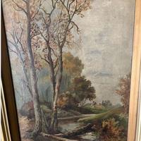 Quadro dipinto inglese inizi 900