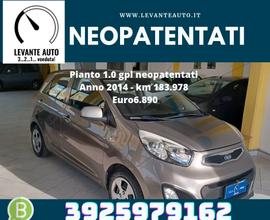 PER NEOPATENTATI KIA PICANTO 1.0 GPL FABBRICA