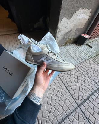 Hogan Olympia Unisex Beige Tg 38.5 Originali