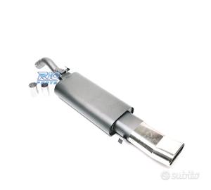 SILENZIATORE DI SCARICO PER VOLKSWAGEN VW GOLF II 