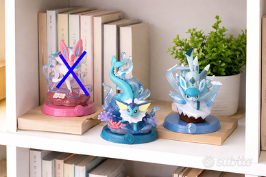 Lotto Pokémon statuine collezione esposizione deco