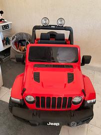 Jeep per bambini rossa