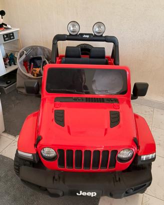 Jeep per bambini rossa