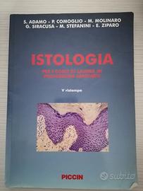 libro universitario Istologia