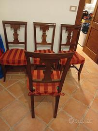 sedie in legno sala o cucina