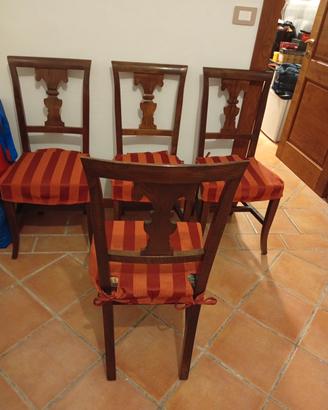 sedie in legno sala o cucina