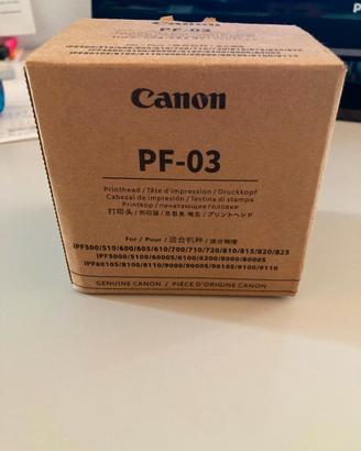 Testina di stampa canon PF-03