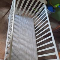 Lettino bambini completo di materasso e rete