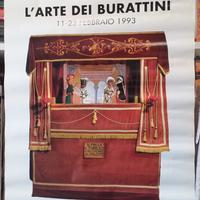 poster/Manifesto L'arte dei Burattini 1993