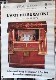 poster/Manifesto L'arte dei Burattini 1993