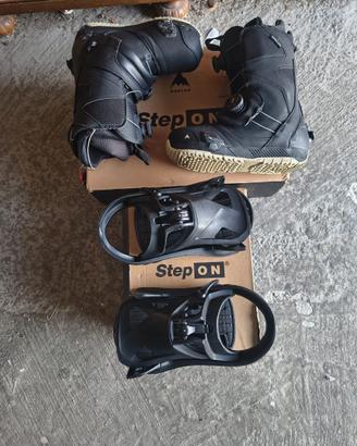 Burton Step On Attacchi Snowboard M Scarponi 43