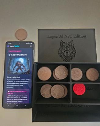 Lupus 3D NFC Edition. Gioco da Tavolo Smart 