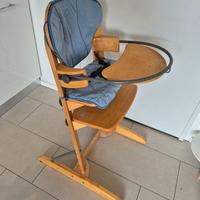 Seggiolone legno massiccio bèbè confort wood line