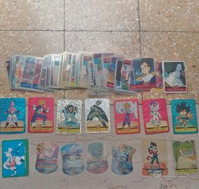 Lotto 76 carte dragon ball