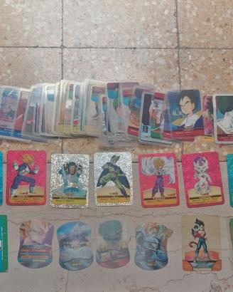 Lotto 76 carte dragon ball