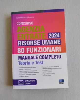 Libro Concorso Agenzia delle Entrate 