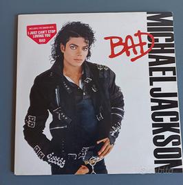 disco vinile LP BAD Michael Jackson vintage