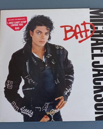disco vinile LP BAD Michael Jackson vintage