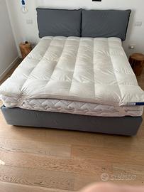Letto matrimoniale contenitore 160x200 + materasso