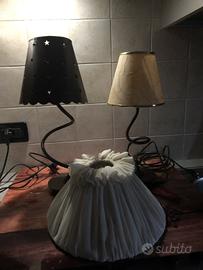 LAMPADE DA TAVOLO IN FERRO BATTUTO