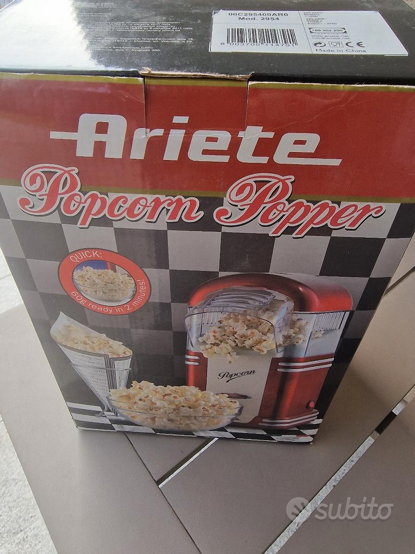 Ariete Party Time Pop Corn Maker, White/ Red, 2954