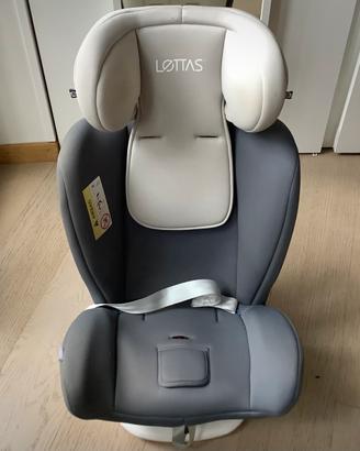 Lettas seggiolino auto bambini girevole da 0 a 12