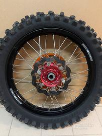 Cerchio posteriore completo x ktm husqvarna gasgas