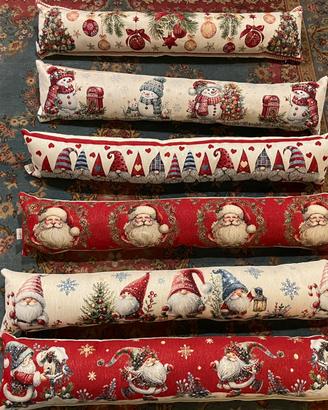 Paraspifferi natalizi decorativi - Set 6 pezzi