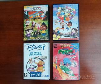 4 DVD per BAMBINI
