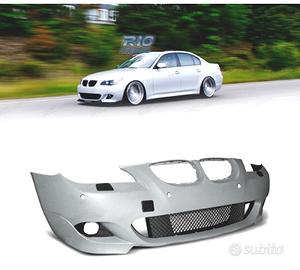 PARAURTI ANTERIORE BMW E60 E61 03-07 LOOK M PDC SR