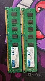 x2 ram DDR3 4GB Hyperam 1066MHz Desktop