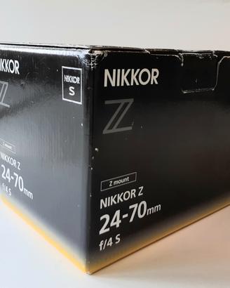 Obiettivo Nikon Z 24/70 f.4  S