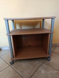 Mobiletto porta TV / multiuso con ruote 