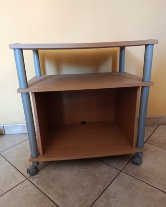 Mobiletto porta TV / multiuso con ruote 