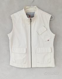 Gilet sportivo cargo donna Dolomite, tg L, bianco 