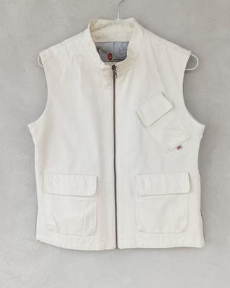 Gilet sportivo cargo donna Dolomite, tg L, bianco 