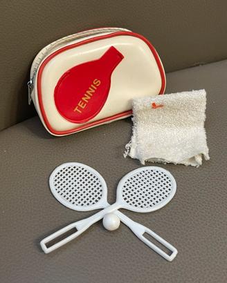 Completo da tennis di Barbie vintage anni ‘60/‘70