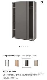 Armadio guardaroba IKEA mod.PAX/HASVIK