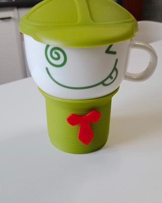 Mug in ceramica con tappo