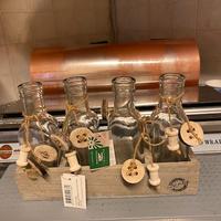 4 Bottigliette Shabby NUOVE