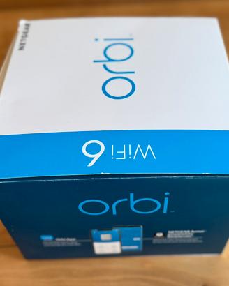 Orbi netgear wifi 6 mesh con un satellite