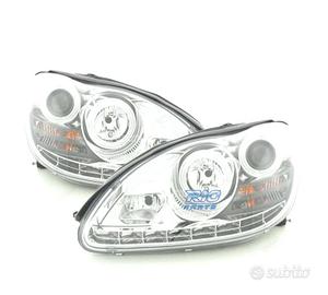 FARI XENON MERCEDES CLASSE S W220 02-05 FONDO CROM
